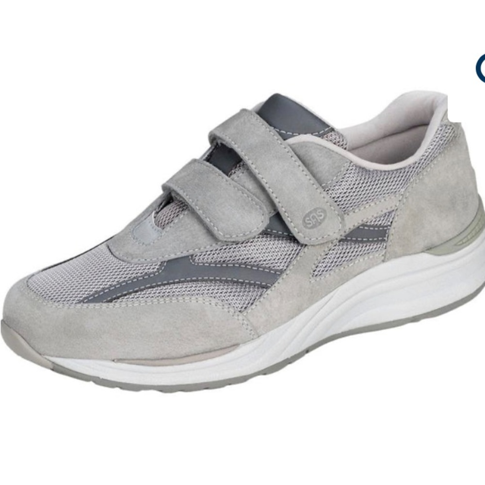 SAS JV Mesh Gray Sneakers